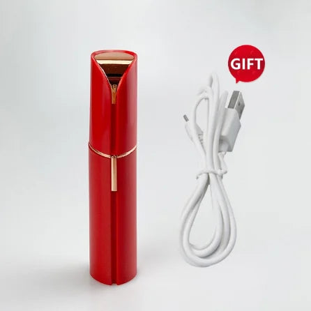 USB Rechargeable Facial Epilator – Painless & Elegant Hair Removal