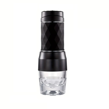 3-in-1 Portable Manual Espresso Maker – For Ground & Capsule Coffee