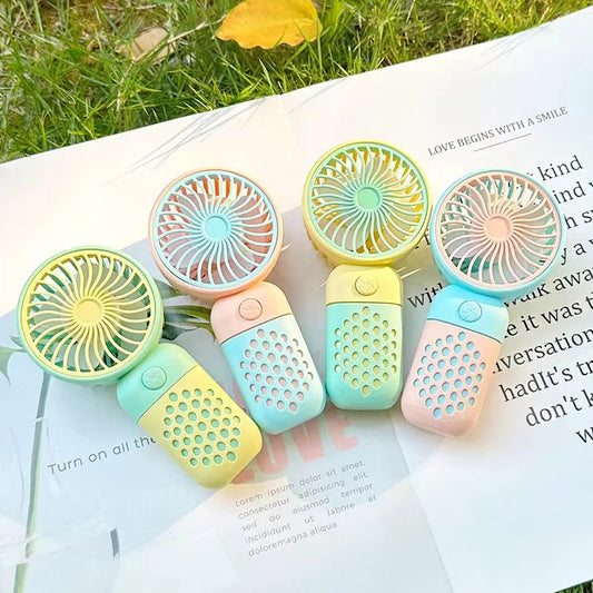 2025 New Handheld Charging Fan – Mini USB Pocket Breeze